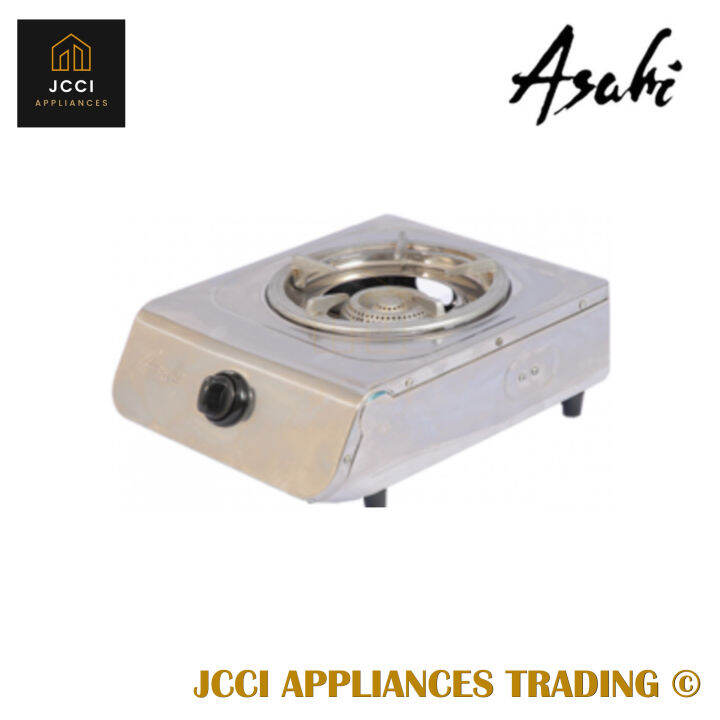 Asahi Gas Stove Single Burner Stainless Steel and Cast Iron Burner