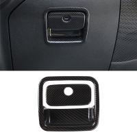 สำหรับ Jeep Wrangler JL JLU Gladiator JT 2018 2019 2020 2021 2022 Co-Pilot กล่อง Handle ตกแต่งอุปกรณ์ตกแต่งภายใน ABS สีแดง