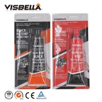 กาวแดงซิลิโคนทนความร้อนสูง เหนียว ยืดหยุ่น Visbella High-Temp Red RTV Silicone Gasket Make กาวซิลิโคน กาวแดงทาประเก็น กาวซิลิโคนหลอด กาวทาปะเก็น กาวประเก็น กาวทาประเก็นรถ กาวทาปะเก็นรถ กาวติดประเก็น  ทนแรงดันได้ดี ซิลิโคน T0293