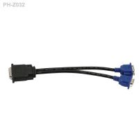 DMS 59 DMS 59 to VGA Monitor Splitter Cable DMS59 Cable 8in DMS-59 to 1 X DVI 1 Dada Transfer Cable Stock a VGA Y Cable ACEHE