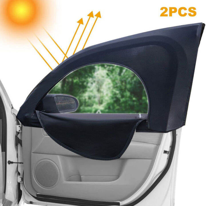 Universal Car Styling Accessories Sun Side Window Shade Curtain Rear