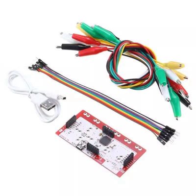Alligator Clip Jumper Wire + Standard Controller Board Kit Accessories for Makey for ChildS Gift Main Control Board
