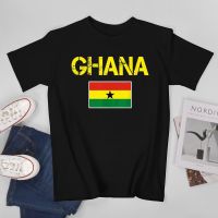 More Design Ghana Flag Ghanaian Men Tshirt Tees T-Shirt O-neck T Shirts Women Boys Clothing 100% Cotton