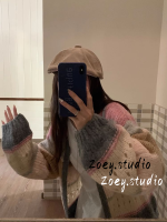 Zoey.Studio เสื้อกันหนาว ผญ เสื้อแขนยาว เสื้อกันหนาว นุ่มนวล คลาสสิค ชิค ทันสมัย WXF2300119 41Z231008