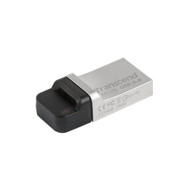 โปรแรง-เเฟลชไดร์ฟ-jetflash-flash-drive-otg-รุ่น-jf880-silver-usb-type-a-to-micro-usb-usb2-0-ได้เฉพาะ-jf880-64gb-wow-สุด