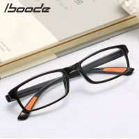 IBOODE TR90 Reading Glasses Women Men Square Presbyopic Eyeglasses Female Male Hyperopia Eyewear Diopter Magnifying Spectacles