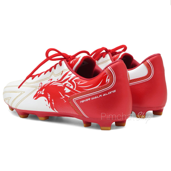 giga-รองเท้าฟุตบอล-รองเท้าสตั๊ด-รุ่น-ฉลองแชมป์หงส์แดง-สีขาวแดง