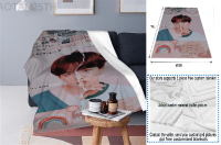 2023 bts2023 Suga Blanket Large Blanket Large Cotton Blanket Various Styles 01  36 High quality blankets！