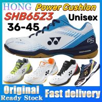 Yonex 65Z3รองเท้าแบดมินตันสำหรับผู้ชายและผู้หญิงรองเท้าผ้าใบระบายอากาศได้ทนทานต่อการสวมใส่รองเท้าแบดมินตัน Yonex Power Cushion สำหรับทุกเพศ