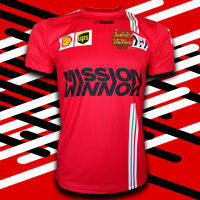 เสื้อยืดคอกลม T-shirt F1 Missionwinnow เสื้อยืดฟอร์มูล่าวัน ทีม มิชชั่นวินโนว์ #FM0018 พิมพ์ทั้งตัว ไซส์ S-5XL