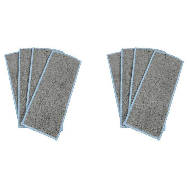2X Mop for Braava Jet M6 Washable Reusable Wet Mopping Pads for Braava