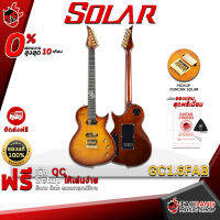 ทักแชทรับส่วนลด 500.-MAX กีต้าร์ไฟฟ้า Solar GC1.6FAB ทรง Lespaul Single Cutaway หน้าไม้เป็น Flame Maple ลายไม้สวย เงางาม มีบริการ Setup จัดส่งฟรี