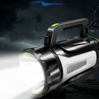 Searchlight ไฟฉายแรงสูง ที่มีประสิทธิภาพชาร์จห่างไกลไฟฉายกล Strong Power ไฟฉายพกพา Linterna Cargable ไฟฉาย