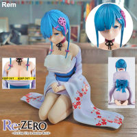 Model โมเดล Figure ฟิกเกอร์ จากการ์ตูนเรื่อง Re ZERO Starting Life in Another World รีเซทชีวิต ฝ่าวิกฤตต่างโลก Rem เรม Kimono ชุดกิโมโน Ver Anime อนิเมะ การ์ตูน มังงะ คอลเลกชัน ของขวัญ Gift จากการ์ตูนดังญี่ปุ่น New Collection Doll ตุ๊กตา manga