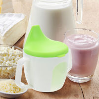 WINOMO Baby Water Cup Baby Trainer Sippy Cup Toddler Water Cup กับ Scale Baby Sippy Cup พร้อมด้ามจับ