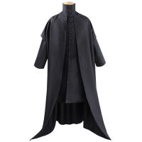 Harry Potter ชุดฮาโลวีนคลาสสิกผู้ชายผู้หญิงฮาโลวีน Severus Snape คอสเพลย์เครื่องแต่งกาย Robe Stage Costumes