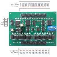 คณะกรรมการ N4d3e16 16di-16do Dc 12โวลต์24โวลต์ Rs485 Io พอร์ตโมดูลการควบคุมระยะไกล Modbus Rtu สวิทช์มูลค่าการส่งระยะไกล