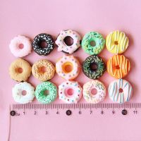 ✴™♦ 10Pcs/Set Cute Mini Candy Donut Doll Miniature Home Craft Decor Cake Kids Kitchen Toys Food Pretend Play Dollhouse Accessories