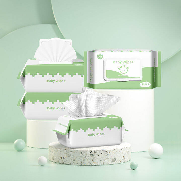 COD Baby Wipes Gentle Wet Wipes for Runny or Dry Nose Hypoallergenic 80