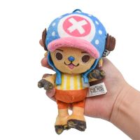 11CM One Piece Plush Keychain Toy Tony Chopper Pendant Soft Stuffed Plush Dolls Kawaii Keychain Handbag Ornaments Toys Gift