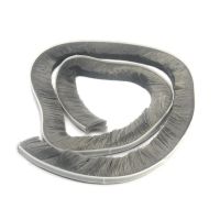 Self-adhesive Sealing Strip Wind-proof Brush Strip For Home Door Window Sound Insulation Strip Gasket Decorative Door Stops