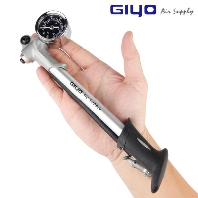GIYO GS-02D High-pressure Air Shock Pump For Fork Rear Suspension Cycling Mini Hose Air Inflator Schrader Bike Bicycle Fork