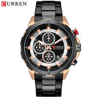 CURREN Luxury Quartz Watches for Mens Casual Chronograph and Date Clock Top Brand Wristwatches Male Gold Clock Relogio Mascine