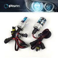 XENON HID KIT ไฟหน้า SLIM DC บัลลาสต์หลอดไฟ H7 H3 H7 H8 H9 35W 9005 9006 4300K, 5000K, 6000K, 8000K 10000K GLOWTEC