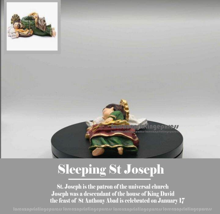 Chibi Saints - Sleeping St Joseph 