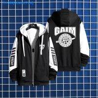 ☜ False face knight ride a holy blade build 01 W clothes short-sleeved emperor king coat jacket hooded fleece and wool clothes