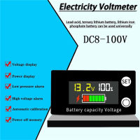 ?6133a Ockic 2 In 1แรงดันไฟฟ้าจอแอลซีดีและปริมาณไฟฟ้าสองสาย8-100โวลต์มิเตอร์ดิจิตอลจอแสดงผลดิจิตอลไฟฟ้าปริมาณเมตรแบตเตอรี่ไฟฟ้าปริมาณจอแสดงผล【พร้อมสต็อก】