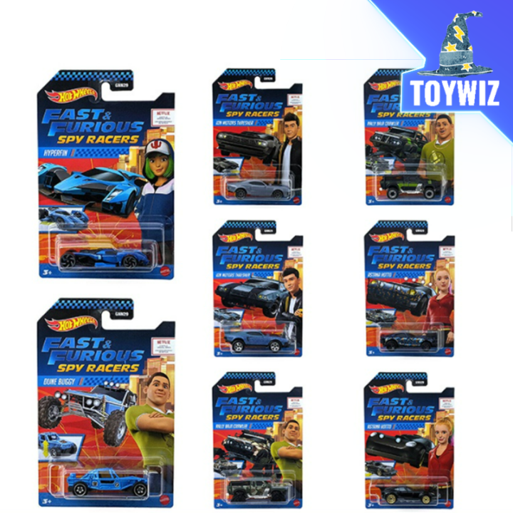 [ToyWiz] Hot Wheels Fast & Furious 2021 Spy Racers Lazada