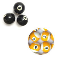 xmlivet Free shipping 2pcs Single Balls Standard 57.2mm Resin Billiards Pool Balls NO8NO9 design Pool Cue Balls High quality