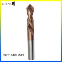 1pcs คาร์ไบด์ Spotting เจาะ เส้นผ่านศูนย์กลางบิต 8mm10mm12mm100L Extral Long Coated Chamfer เจาะ Positioning Center Bit