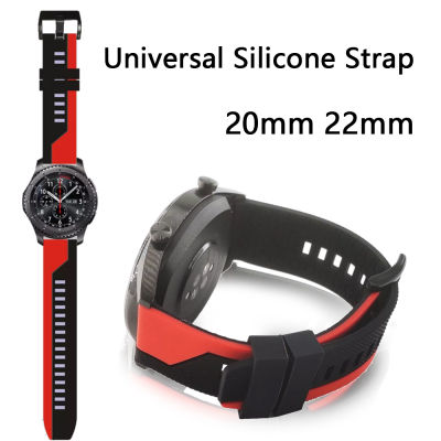 สายซิลิโคนสำหรับ Galaxy Watch 3,สายนาฬิกาข้อมือขนาด20มม. 22มม. รุ่นใหม่ขนาด41มม. 45มม. ปลดล็อกได้อย่างรวดเร็ว