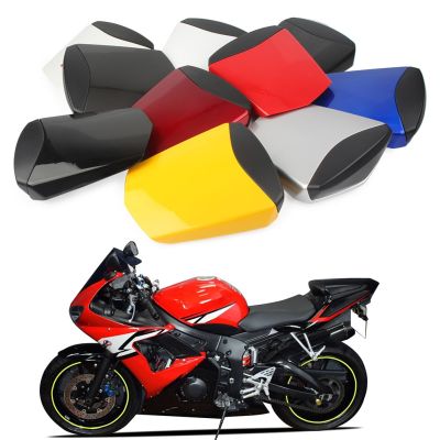 YZF R6 Motorcycle Rear Pillion Passenger Cowl Fairing Seat Back Cover For Yamaha YZF R6 2003 2004 2005 ABS Plastic