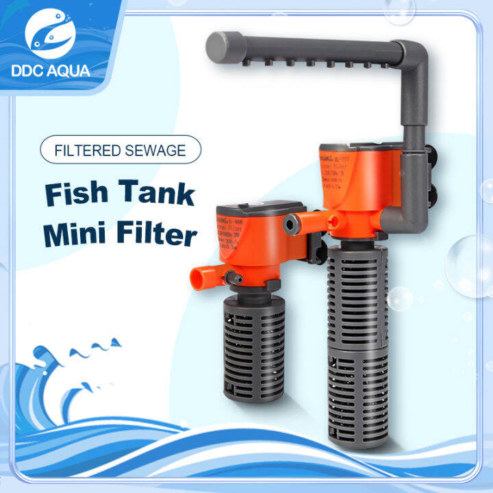 【DDC AQUA】aquarium filter mini aquarium three-in-one built-in ...