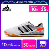 【100% genuine】Adidas Football Shoes-Adidas Top Sala IC White Size 39-45 รองเท้าสตั๊ด รองเท้าฟุตบอลผู้ชาย สตั๊ดฟุตบอล รองเท้าสตั๊ด Adidas Sports Mens Football Boots