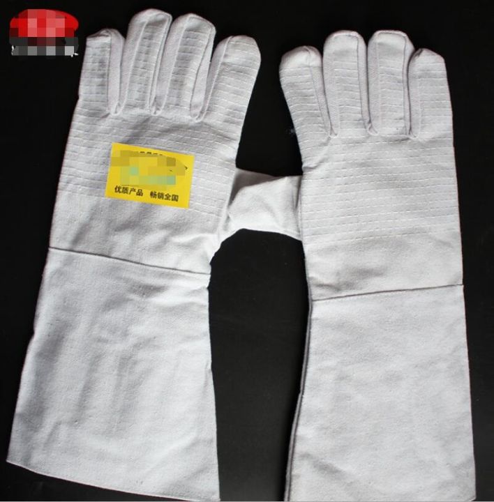 high-quality-electric-welding-canvas-double-half-lined-long-canvas-cotton-canvas-gloves