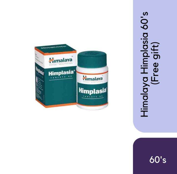 Himalaya Himplasia 60's (Free gift) | Lazada
