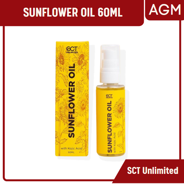 Sunflower Oil with Kojic Acid 60ml Moisturizing Whitening by SCT Unlimited Lazada PH