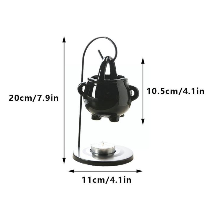 ตะเกียงน้ำมันหอมเซรามิกเตาหลอมสำหรับห้องนั่งเล่นที่ใส่เทียนเทียนหอมสำหรับใช้ในบ้าน-e7w9บ้าน