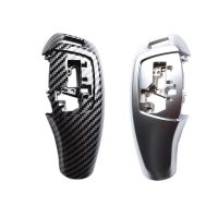 【CW】♗☒  Car Shift Lever Knob Cover LHD RHD Carbon 3 4 5 6 7 F30 F31 F10 F25 F06 F07 F32 F02 Accessories