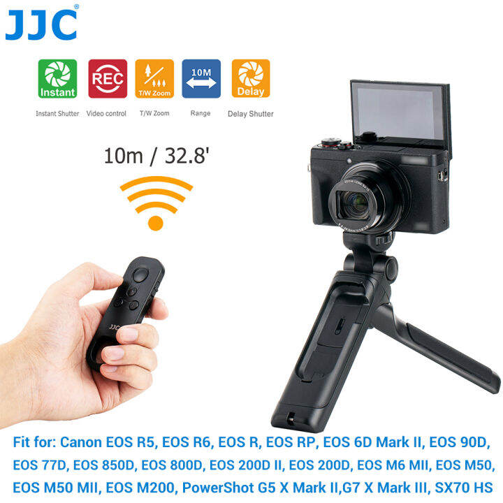 JJC HG100TBR BRE1 Wireless Remote Control Grip Tripod for Canon