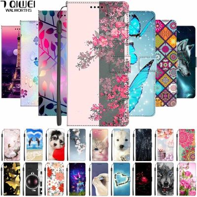 「Enjoy electronic」 Wallet Book Leather Case For Realme 8 7 6 Pro 5G 4G C15 C11 2021 2021 Phone Cover Flip Stand Cartoon Holder Realme8 Realme7 Capa