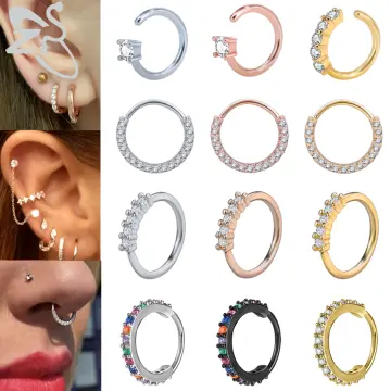 Rose gold hot sale helix hoop