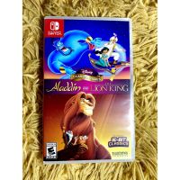 (มือ2) Nintendo Switch : DISNEY CLIC GAMES: ALADDIN AND THE LION KING แผ่นเกม มือสอง สภาพดี