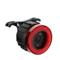 super III Bike Rear Smart LED Riding Light Taillight IPX5 Waterproof Micro USB Charging Smart Car Brake Sensor Accessories Long Endurance