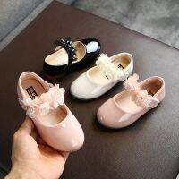 【hot】✾✘  Baby Walking Shoes Kids leather Big Wedding Anti-Slip Sneaker