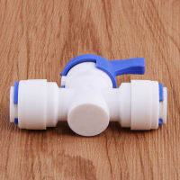 【COOL】 3/8 " - 3/8" OD PE Fitting Hose Straight Backwash Controlled Valve Aquarium RO Water Filter Reverse Osmosis System